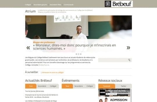 Atrium Collège Brébeuf