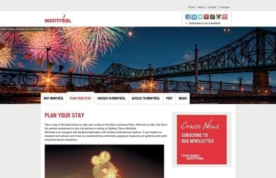Croisières Montréal