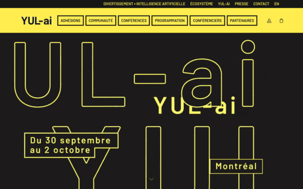 Conception et design Wordpress WooCommerce - La Fabrique de Blogs Montréal yul ai.com fr laptop with mdpi screen