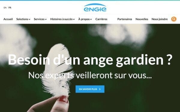Conception et design Wordpress WooCommerce - La Fabrique de Blogs Montréal www.engieservices.ca 1